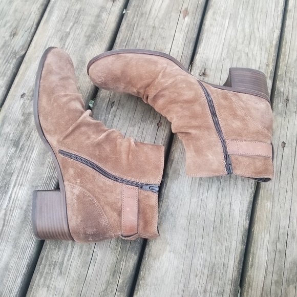 Paul Green Newbury Slouchy Biker Moto Ankle Boots Booties 11 - Picture 4 of 11